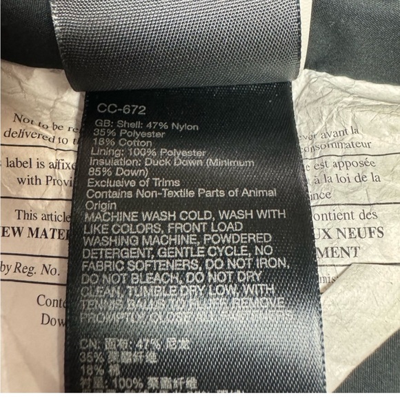 Marmot Puffer Vest 700 Fill Down Kids Size L 10/12 - Picture 7 of 9